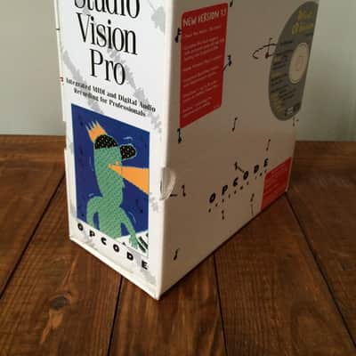 Opcode Studio Vision Pro – complete software package, never installed – Make an offer! image 1