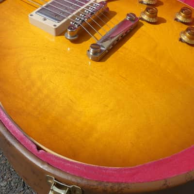 Gibson Les Paul Lemon Burst Custom Shop '58' 2023 - Rare 3,75 kg image 6