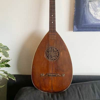 Schonbach Guitar-lute ./ Luth from 1900s image 2