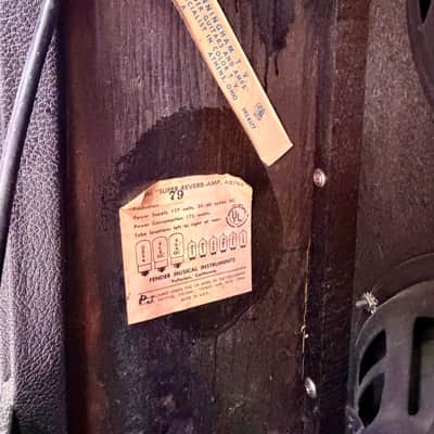 Fender Vintage Blackface 1966 all original USA image 9