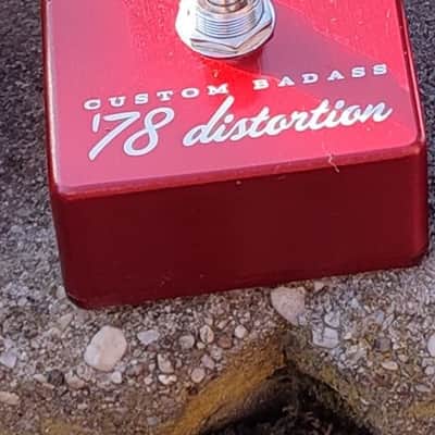 MXR M78 Custom Badass '78 Distortion 2011 - Present - Red image 1