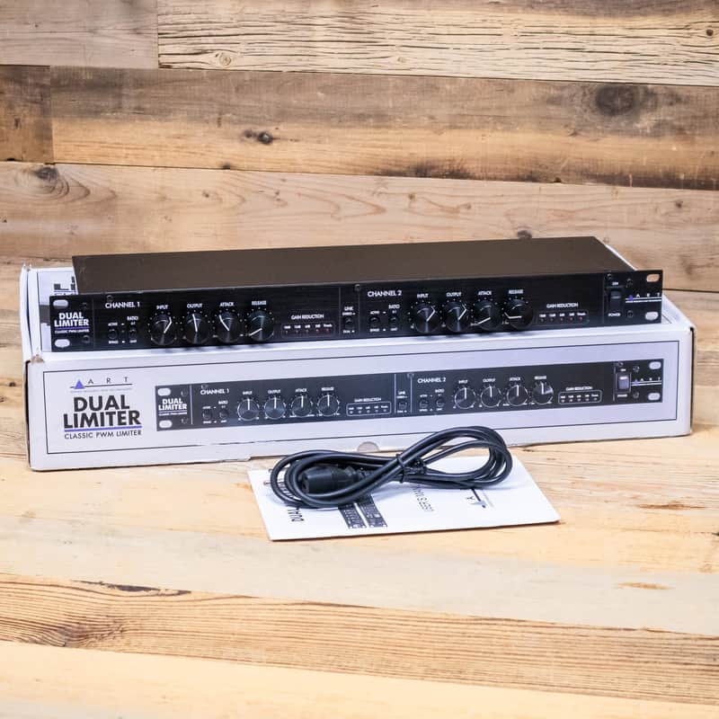 ART Dual Limiter 2-Channel Classic PMW Limiter Stereo Dynamic Processor U284682 image 1