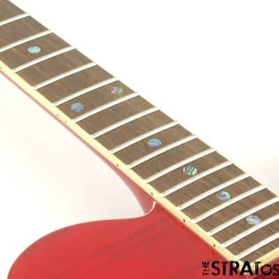 Fender Flame Maple Top Telecaster Tele BODY + NECK FMT Set Neck, Crimson Red image 5