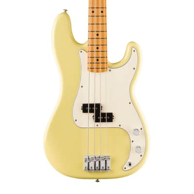 Used Fender Player II Precision Bass - Hialeah Yellow w/Maple FB image 1
