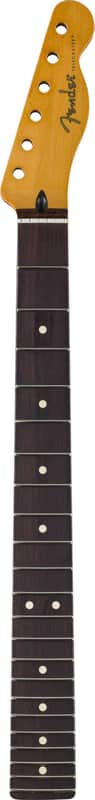 Player II Series Telecaster Neck, 22 Medium Jumbo Frets, Rosewood, 9.5", Modern "C" image 1