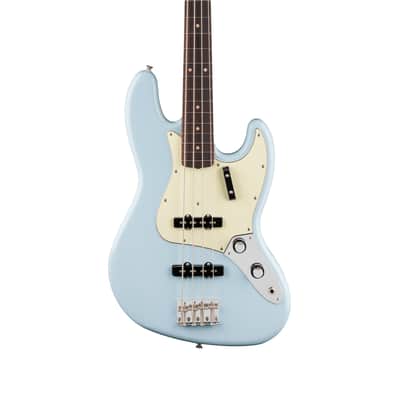 Fender Vintera III Early '60s Jazz Bass Rosewood - Sonic Blue image 1
