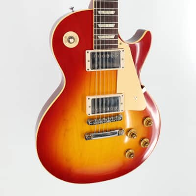 Gibson Custom Shop Murphy Lab 1958 Les Paul Standard Reissue Ultra Light Aged - Washed Cherry Sunburst image 2