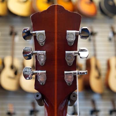 Guild (Hoboken, NJ) D-50 Spruce/Brazilian Rosewood Dreadnought Acoustic Guitar 1969 w/Hard Case image 8