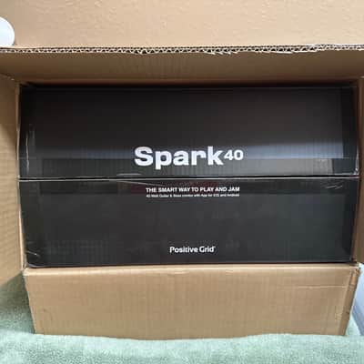 Positive Grid Spark 40 40-Watt 2x4" Modeling Guitar Combo 2020 - Present - Black image 6