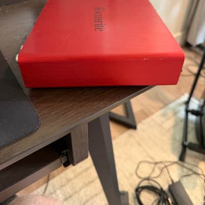 Focusrite Scarlett 6i6 2nd Gen USB Audio Interface 2016 - 2018 - Red / Black image 2