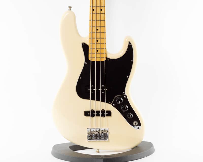 Fender American Standard Jazz Bass 2008 Olympic White image 1