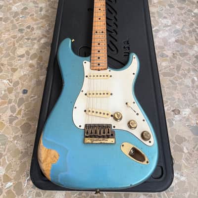 Fender The Strat with Maple Fretboard 1981 - Lake Placid Blue image 2