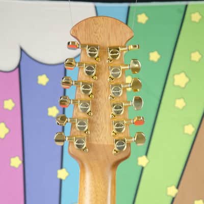 Used Ovation CC245 12 string Acoustic-Electric Guitar, Hard Case image 8