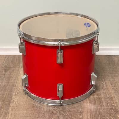 Pearl Export EX 13"x11" Rack Tom Drum Late 1980's - Coral Red image 4