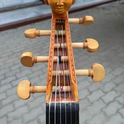 SONG Viola da Gamba, Maestro 6 strings 29" Gamba, Carved woman Face head,Good sound image 12