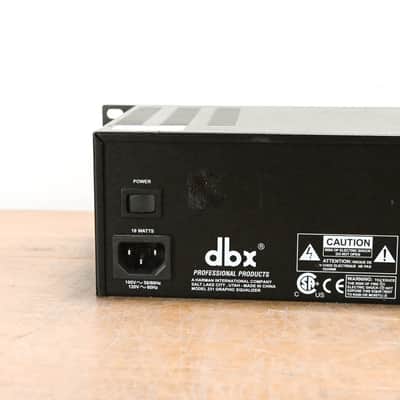 dbx 231 Dual-Channel 31-Band Graphic Equalizer CG014FD image 8