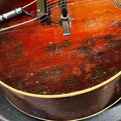 1928 The Gibson L-4 Archtop Acoustic Guitar Sunburst image 5