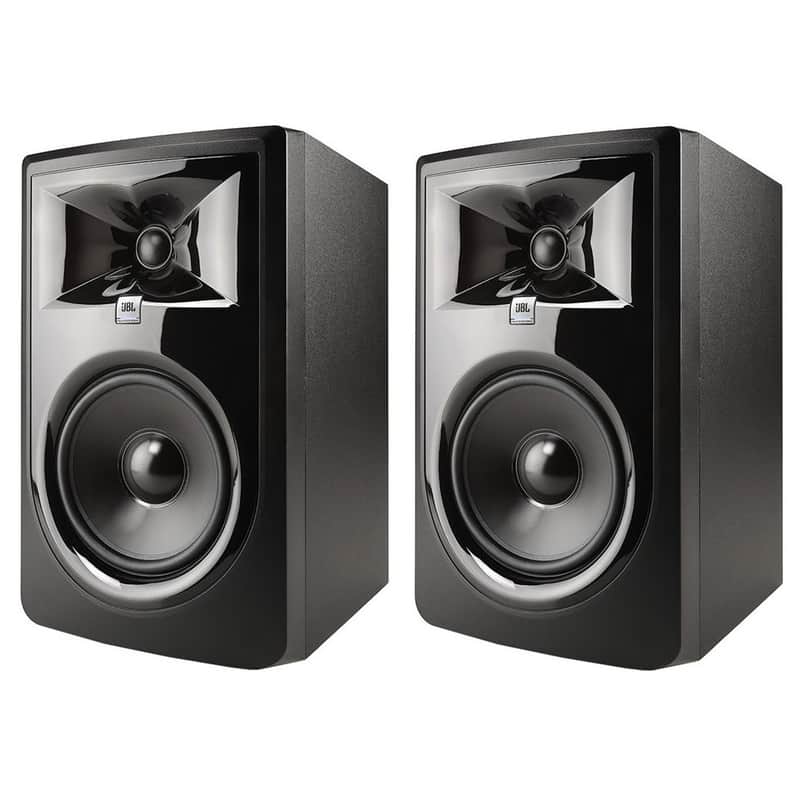JBL 306P MkII 2-Way 6.5" Active Nearfield Studio Monitors (Pair) image 1