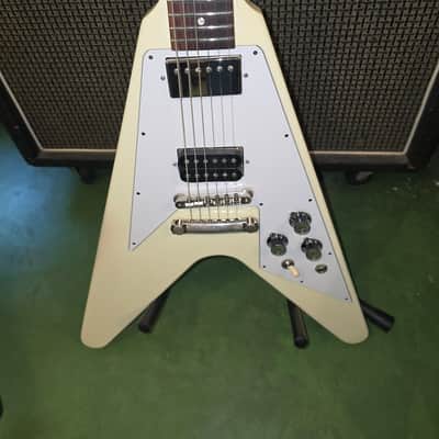 2014 Gibson Custom Shop, Benchmark 67 Flying V White image 10