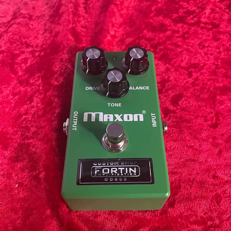 Maxon Fortin Modded TS808 Overdrive Guitar Effects Pedal (Torrance,CA) image 1