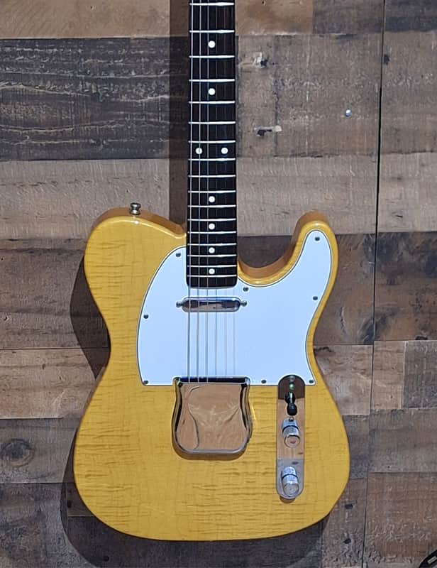 1995 Fender MIJ Telecaster Standard "Foto Flame" - Butterscotch Blonde - image 1