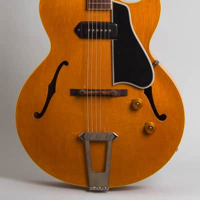 Gibson  ES-175N Arch Top Hollow Body Electric Guitar (1954), ser. #A-17919, original brown hard shell case. image 3