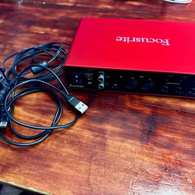 Focusrite Scarlett 8i6 3rd Gen USB Audio Interface 2019 - Present - Red / Black image 3