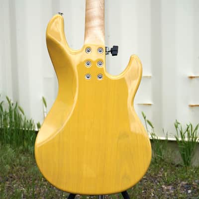 G&L USA Custom Shop Matador Butterscotch Blonde Left Handed 4-String Bass w/ Black Tolex Case (2025) image 8