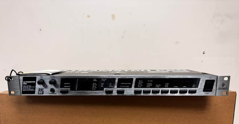 Behringer Ultramatch Pro SRC2496 AD/DA and Sample Rate Converter 2010s - Standard image 1