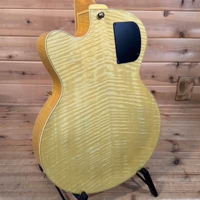 Yamaha 1998 AEX-1500 Electric Guitar USED - Natural image 4