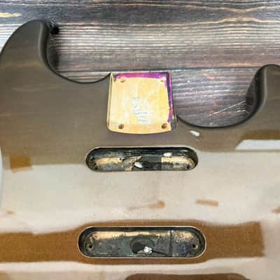 80s Charvel by Jackson Model4 Body Metallic Brown w/Plate Made in Japan image 5