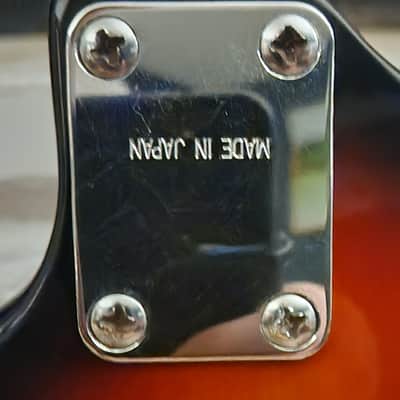 El Degas Stratocaster Sunburst w/ period DiMarzios 1971-76 Hoshino Gakki Japan image 11