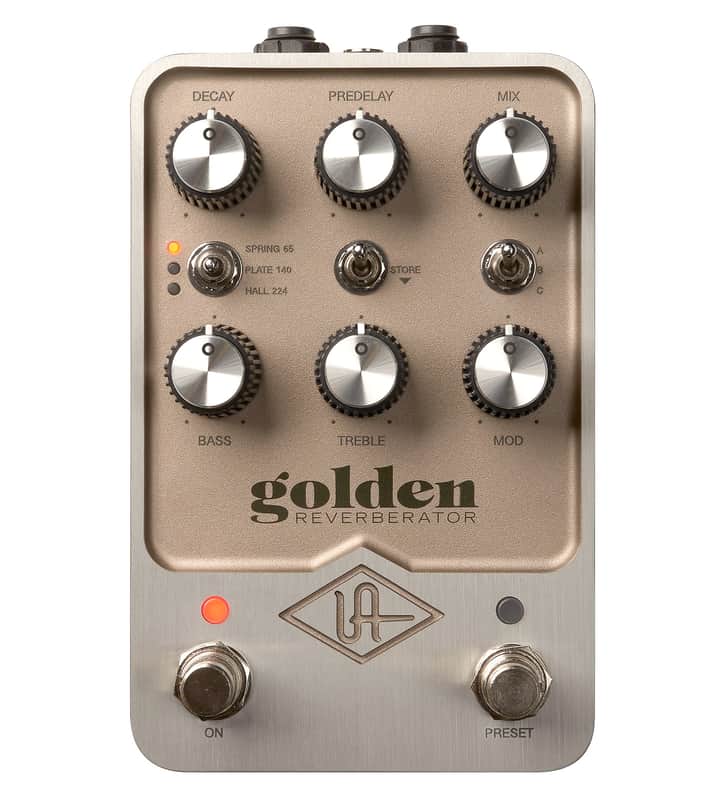 Universal Audio UAFX Golden Reverb Pedal: $349 (New)!