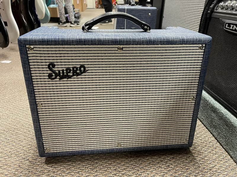 Supro 1970RK Keely Custom 10 25-Watt 1x10" Tube Guitar Combo Amplifier image 1