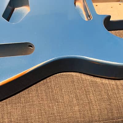 Holy Grail Guitar Company Telecaster Body 2025 - Nitro Pelham Blue Relic image 5