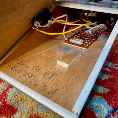 Prototype - Isle Of Tone Luxe 64 Fuzz #4 with Mullard OC81D Red Dot transistor image 10