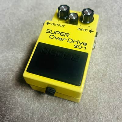 Boss SD-1 Super Overdrive 1981 - 1988 Made In Japan | Reverb Australia