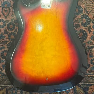 Hagstrom H II BN/F400N ca. 1973 - sunburst image 5