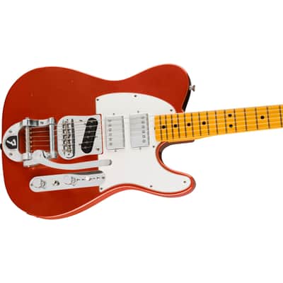 Fender Mike Campbell Red Dog Telecaster MN Red Dog Red - Electric Guitar image 4