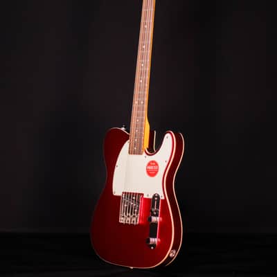 Squier Classic Vibe Custom Esquire, Laurel FB, Candy Apple Red image 6