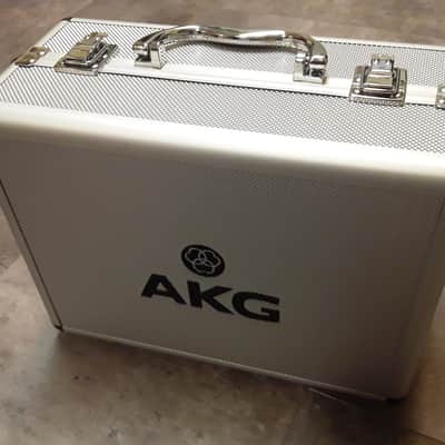 Pair of *Vintage* AKG Condenser Mic's +  Deluxe Storage Case & Cables - *Great for Drum Overheads* - (Price Drop Ends Soon) image 2