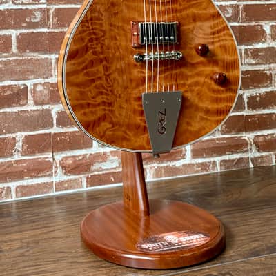Grez Mendocino Custom, 2020 Quilted OG Redwood Top, Lollar Imperials 5lbs 3oz, NEW, Tortoise Bound Top & Back W/B/W Top of Body Purfling (Authorized Dealer) image 12