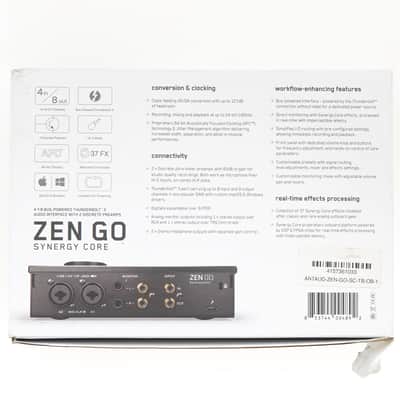 Antelope Audio Zen Go Synergy Core Thunderbolt 3 Bus-Powered Audio Interface image 11