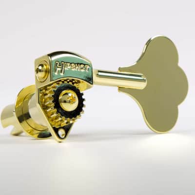 Hipshot Ultralite LIC Tuner HB6C 1/2 Gold - 5 String 4x1 Set Auth Dealer