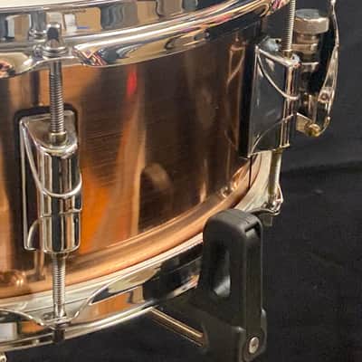 Taye - 5.5x14" "Rock Pro" Copper/Wood Snare Drum 2000–2008 image 6