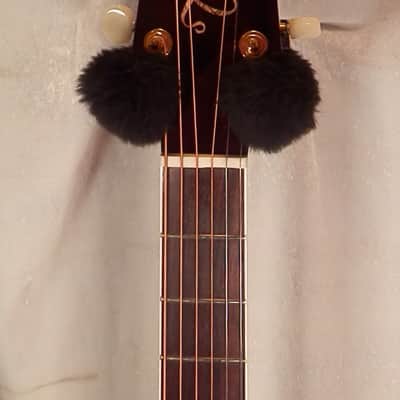 Takamine JJ325SRC John Jorgenson 6-string Dreadnought Cutaway Acoustic Electric Gloss Red Stain with case NEW image 7