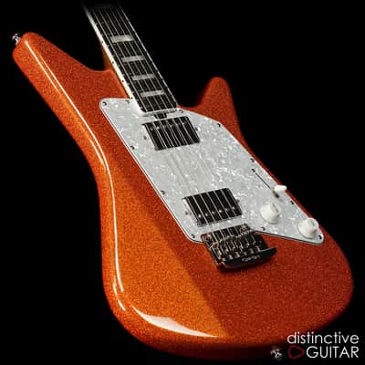 Ernie Ball Music Man Albert Lee HH Orange Crush Sparkle BFR #38/75 image 2