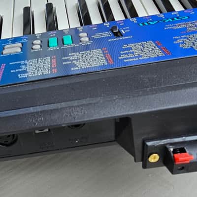1998 Casio CTK-411 MIDI keyboard, for external speaker, slimmed down image 2
