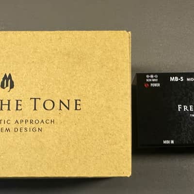 Free The Tone MB-5 MIDI Thru Box Black | Reverb