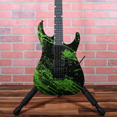 ESP USA Custom Shop M-II NTB Alien Blood Splatter 2024 w/OHSC image 4